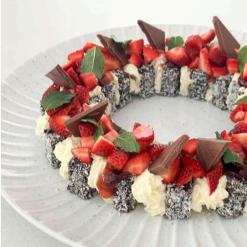 Lamington Wreath