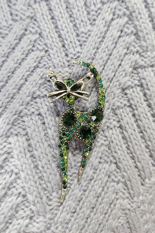 Jazzy Cat Brooch