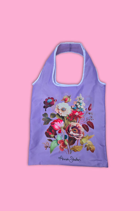 AS Reusable Bag - Lilac Rose Garden