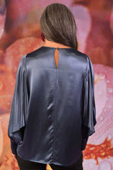 Almost Famous Blouse - Slate | PRE ORDER EARLY MARCH