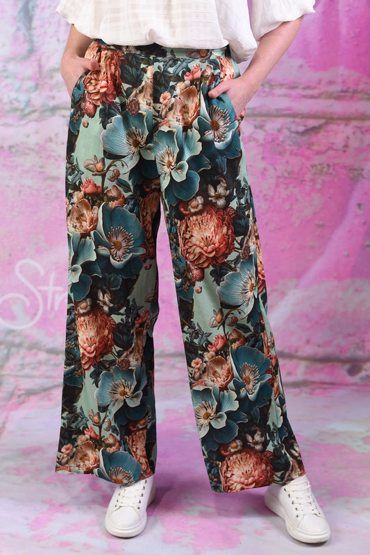 April Pants - Blue Bloom | SALE