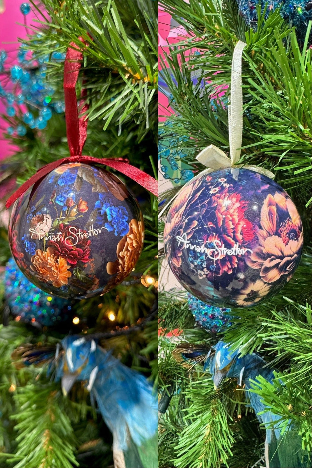 AS Christmas Baubles - Mixed Set of 6