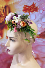 AS Floral Wreath Headband - Pastels