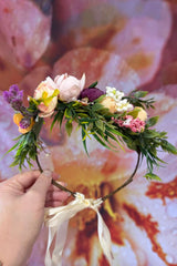 AS Floral Wreath Headband - Pastels