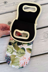 AS Neoprene Wine Bag - Hydrangea Pretty | PRE ORDER LATE FEB