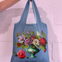 AS Reusable Bag - Blue Rambling Rose | PRE ORDER LATE FEB