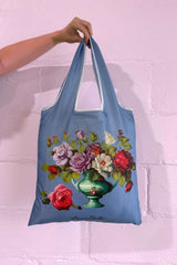 AS Reusable Bag - Blue Rambling Rose | PRE ORDER LATE FEB