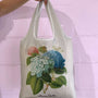 AS Reusable Bag - Cream Hydrangea Bunches | PRE ORDER LATE FEB