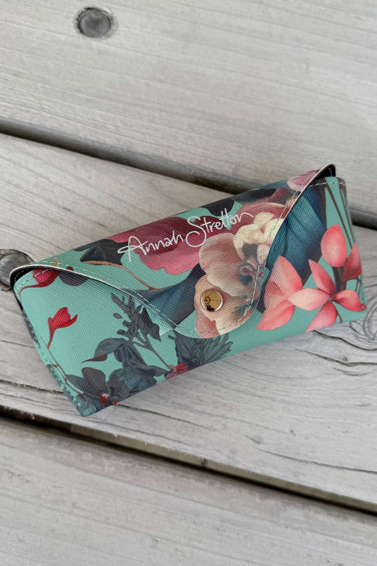 AS Soft Shell Glasses Case - Painted Garden