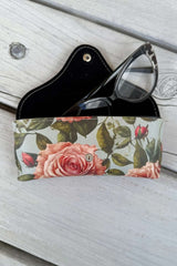 AS Soft Shell Glasses Case - Romancing The Rose