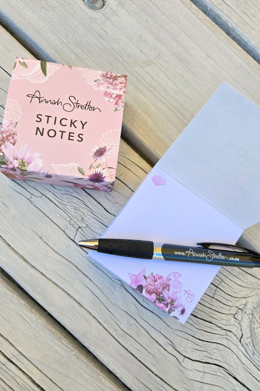 AS Sticky Notes - Beach Peony