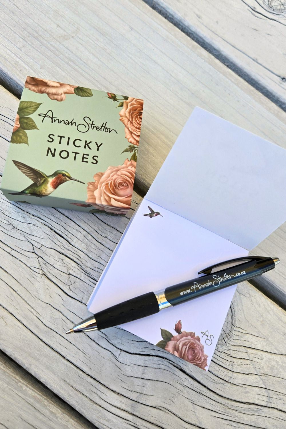 AS Sticky Notes - Romancing The Rose