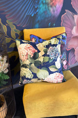 AS Velvet Cushion - Hydrangea Pretty