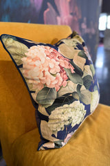 AS Velvet Cushion - Hydrangea Pretty