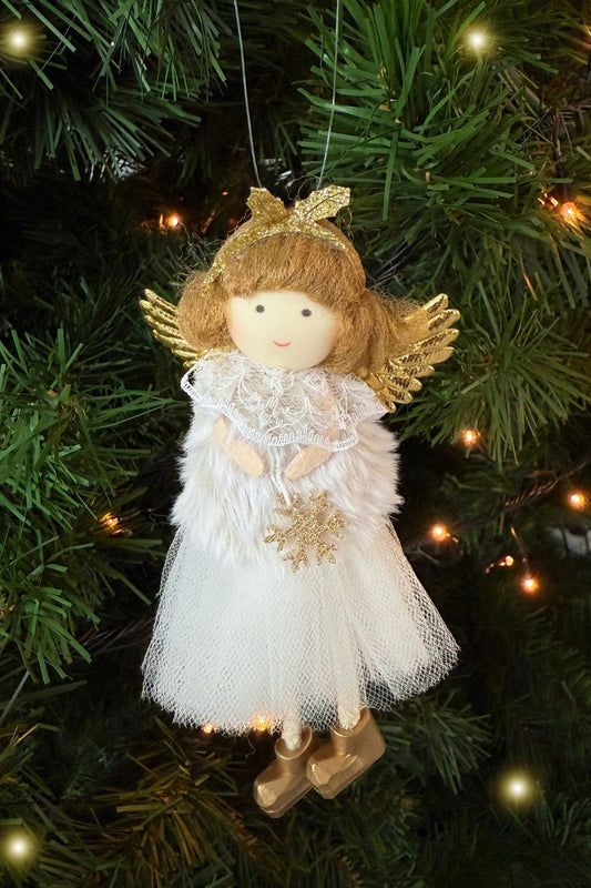 AS Xmas Francie Angel - White