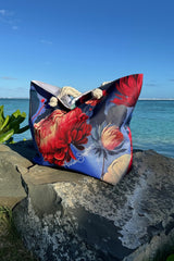 AS Large Beach Bag - Petals Lilac | SALE