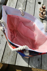 AS Large Beach Bag - Petals Lilac