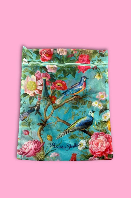 Blue Bird Beauty Wash Bag