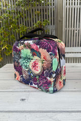 Cosmetic Insulated Travel Bag - Antique Peonies