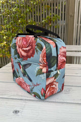 Cosmetic Insulated Travel Bag - Blue Romance