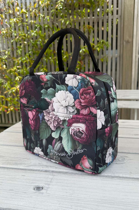 Cosmetic Insulated Travel Bag - J'Adore Roses