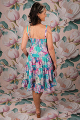 Dancing Queen Dress - Painted Waterlily