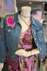 DJ Eden Jacket - Cerise Rose