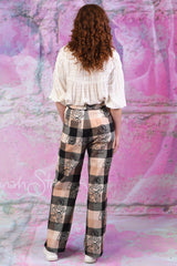 Emily Pants - Floral Check