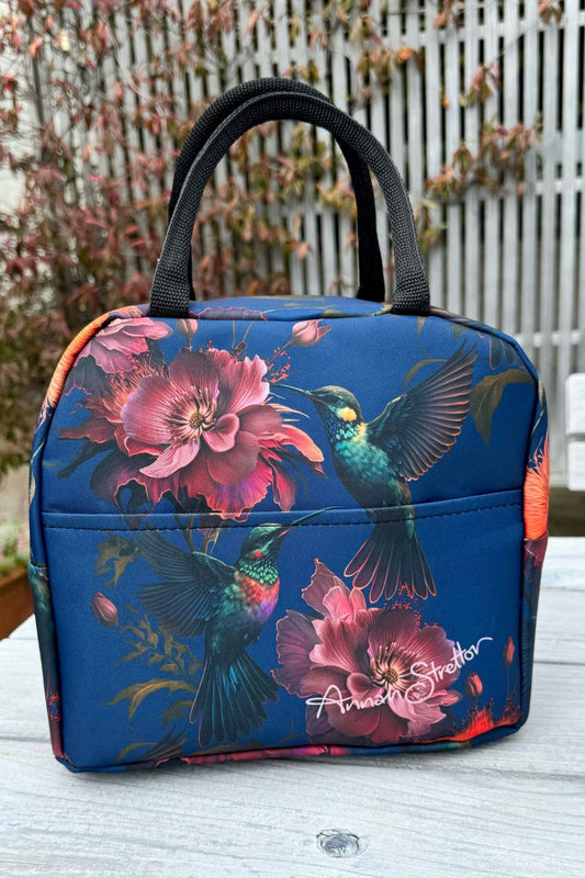 Cosmetic Insulated Travel Bag - Fantasy Bird