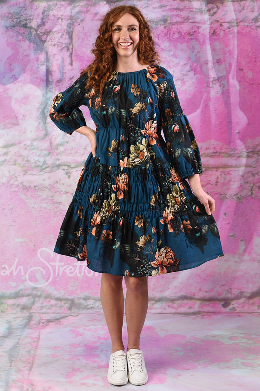 Gracey Hazel Dress - Peony Forest