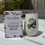 Insulated Travel Mug - Hydrangea