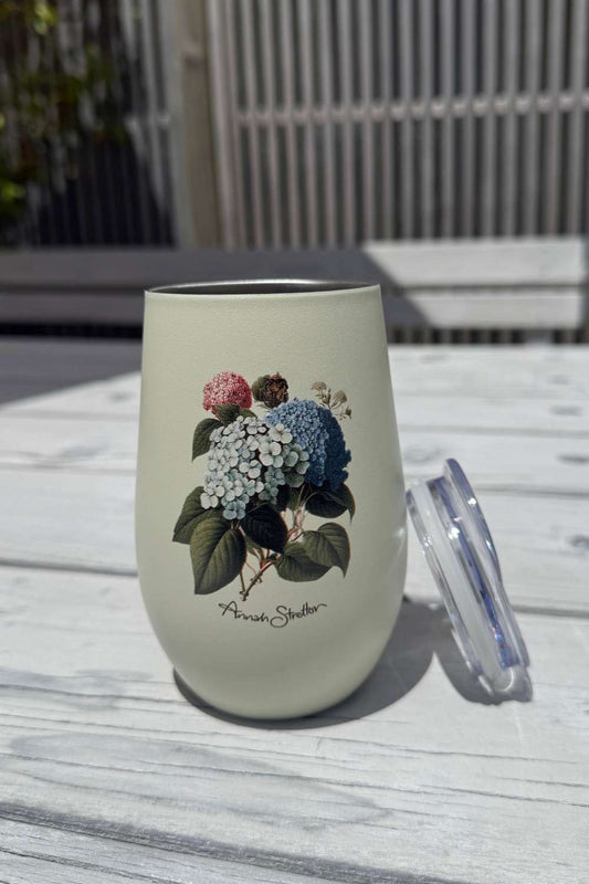 Insulated Travel Mug - Hydrangea