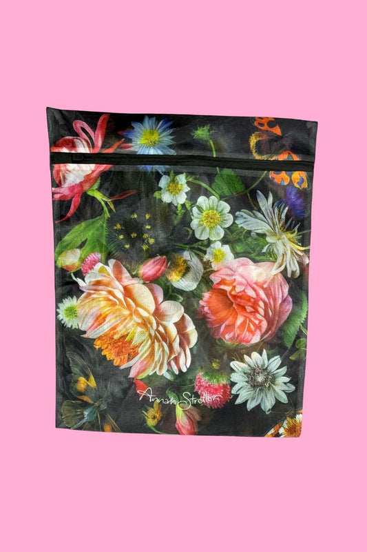 Midnight Peony Wash Bag