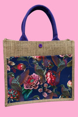 Magic Birds Mini Jute Bag | Pre Order End Feb