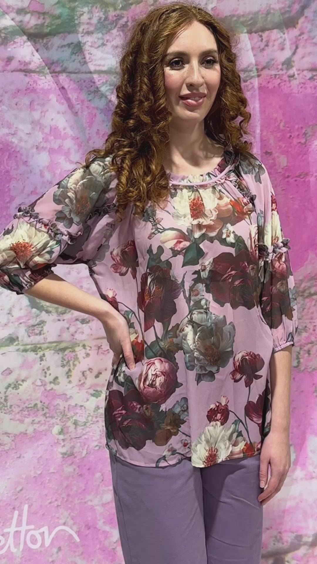 Eternity Blouse - Passion Floral | SALE