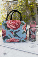 Cosmetic Insulated Travel Bag - Blue Romance