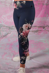 Shannon Yoga Legging - Navy Florencia - PRE ORDER END OF SEPT