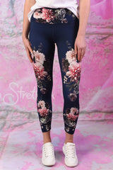 Shannon Yoga Legging - Navy Florencia - PRE ORDER END OF SEPT