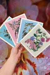 Swedish Dish Cloths - 4 pack - Vintage Flowers | PRE ORDER LATE FEB