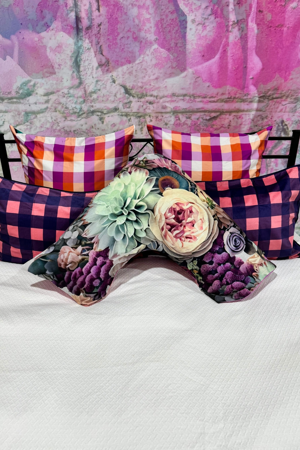 Cotton - Tri Pillow Case - Peony Classic