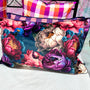 Velvet Pillow Case - Peony Jewel