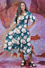 Veronica Town Dress - Magnolia Frenzy - PRE ORDER END FEB