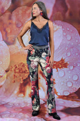 Vita Flare Pant - J'Adore Roses - PRE ORDER END FEB