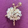 Daisy Ballerina Brooch